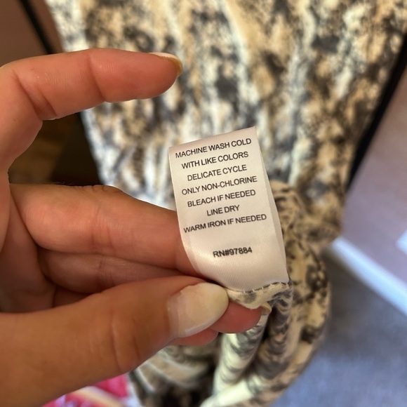 NEW TART BODYCON DRESS snake skin mini - Picture 4 of 5